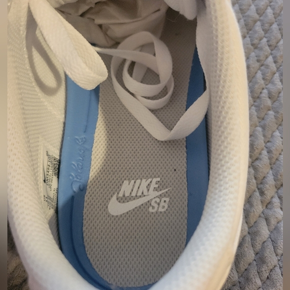 Nike Men's SB Chron 2 White & Brown Skate Shoes, EUC, Size 11 - Picture 11 of 14